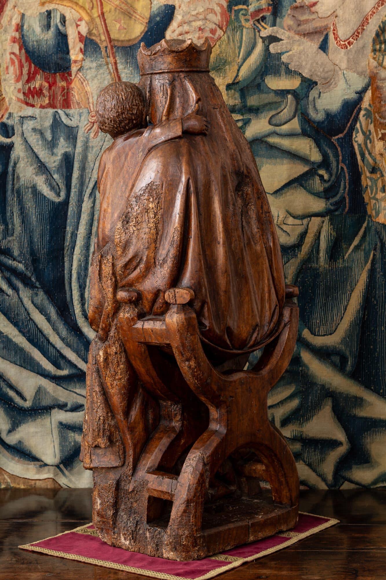Late Gothic Madonna and Child, Franco-Flemish