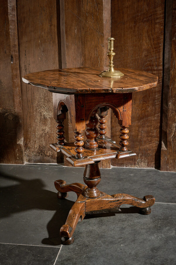 Charles II tripod pedestal table