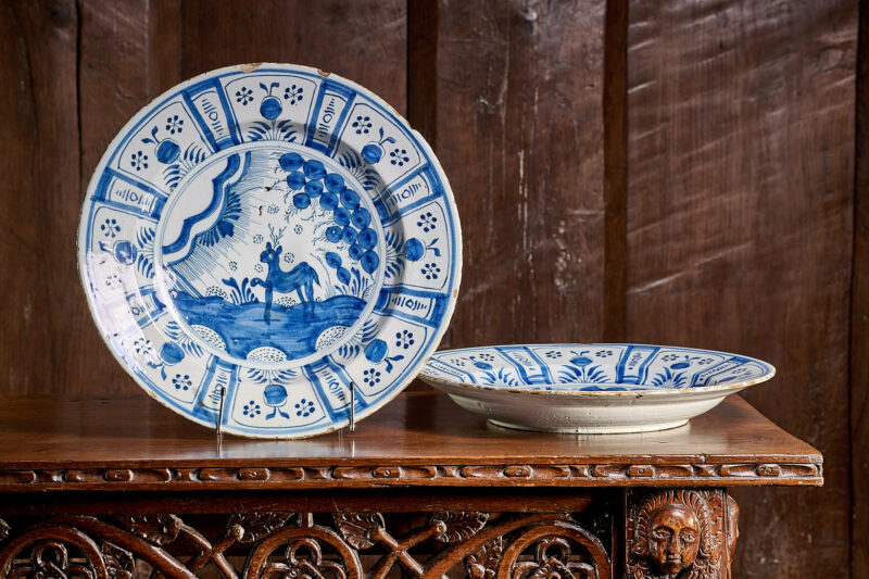 Bristol Delftware plates