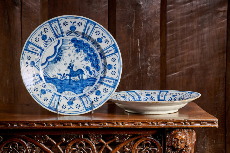 Bristol Delftware plates
