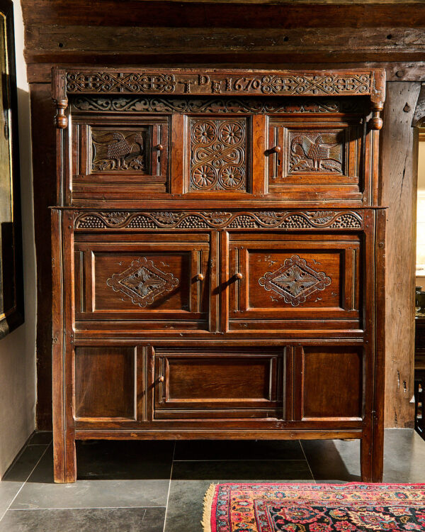 Charles II Westmoreland press cupboard