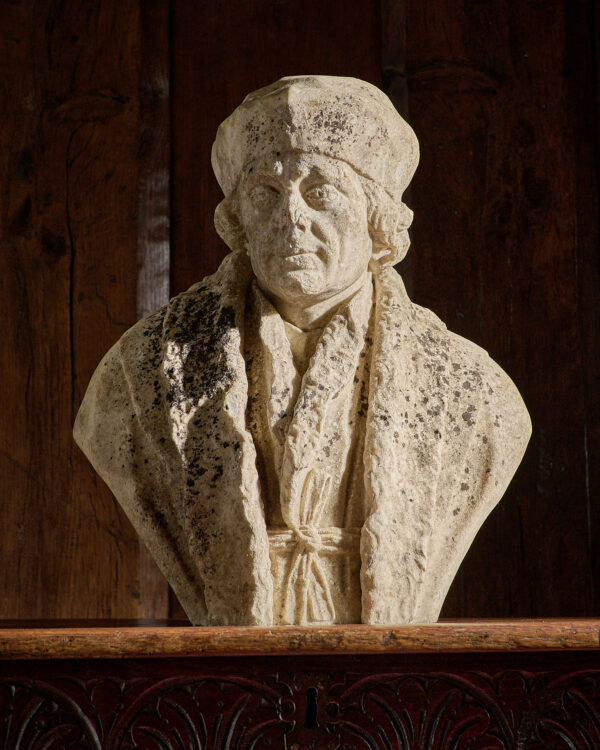 18th century historicizing marble Tudor bust