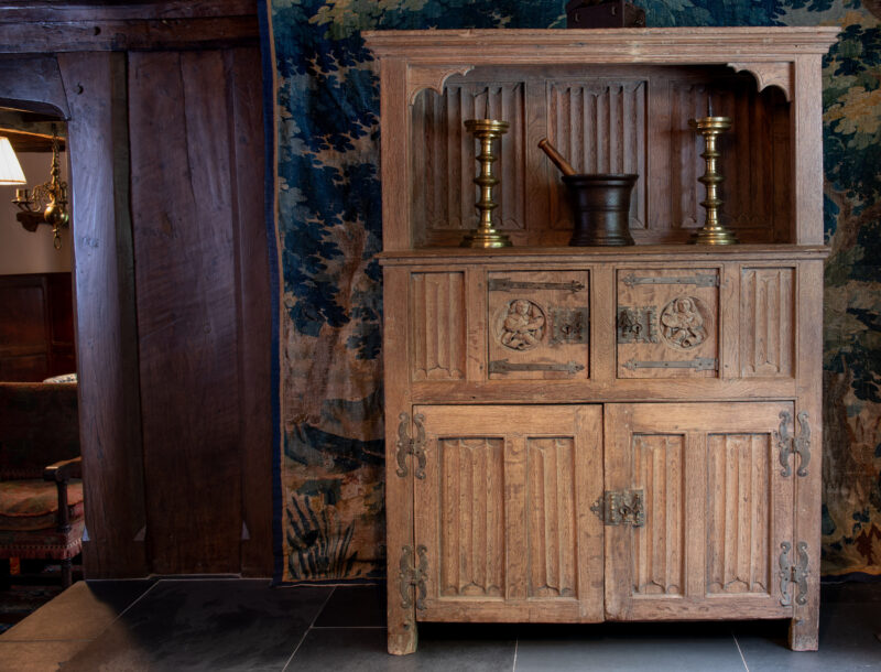 William Randolph Hearst Gothic cupboard