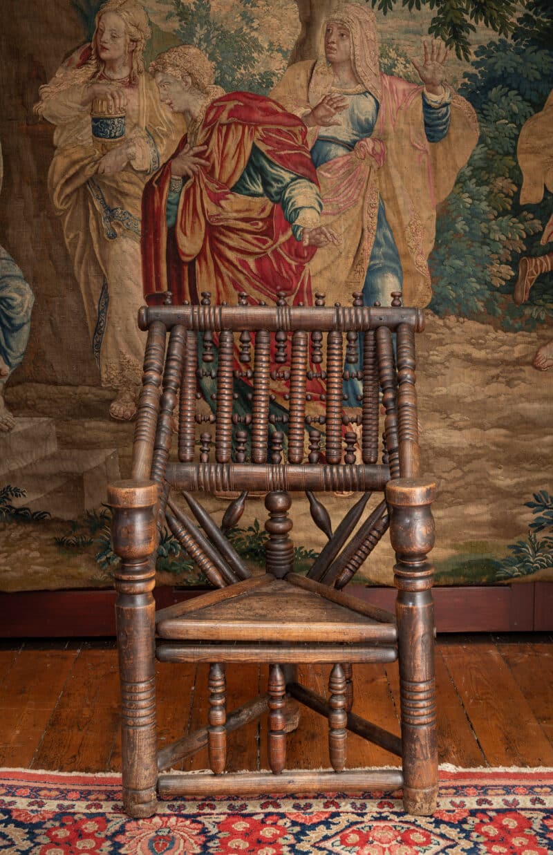 16th century turner's armchair