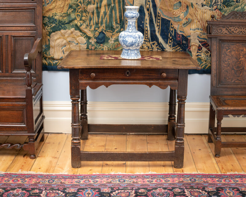 Charles I oak centre table