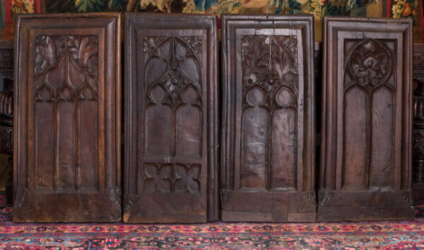 English medieval bench ends