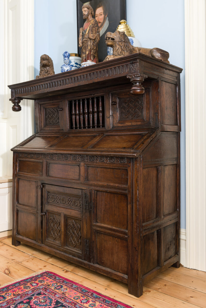William and Mary press cupboard