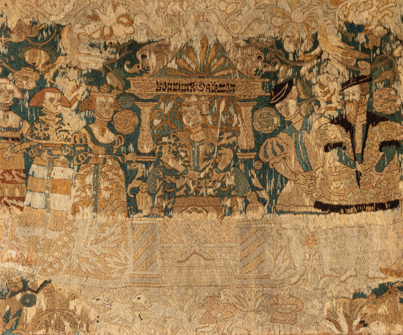 Tudor tapestry of Edward VI 16th century