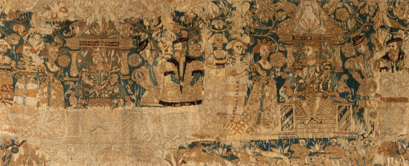Tudor tapestry of Edward VI 16th century