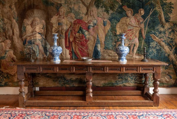 Charles II oak long table
