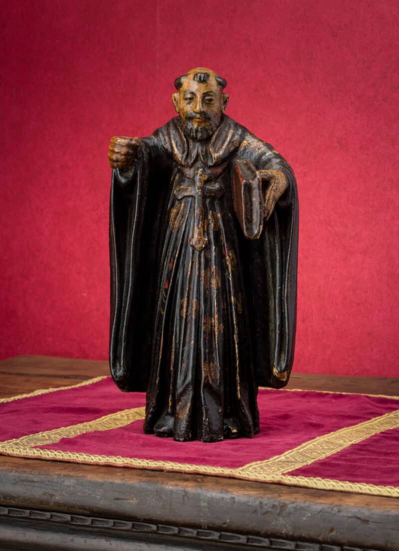 17th century sculpture St Francis of Assisi