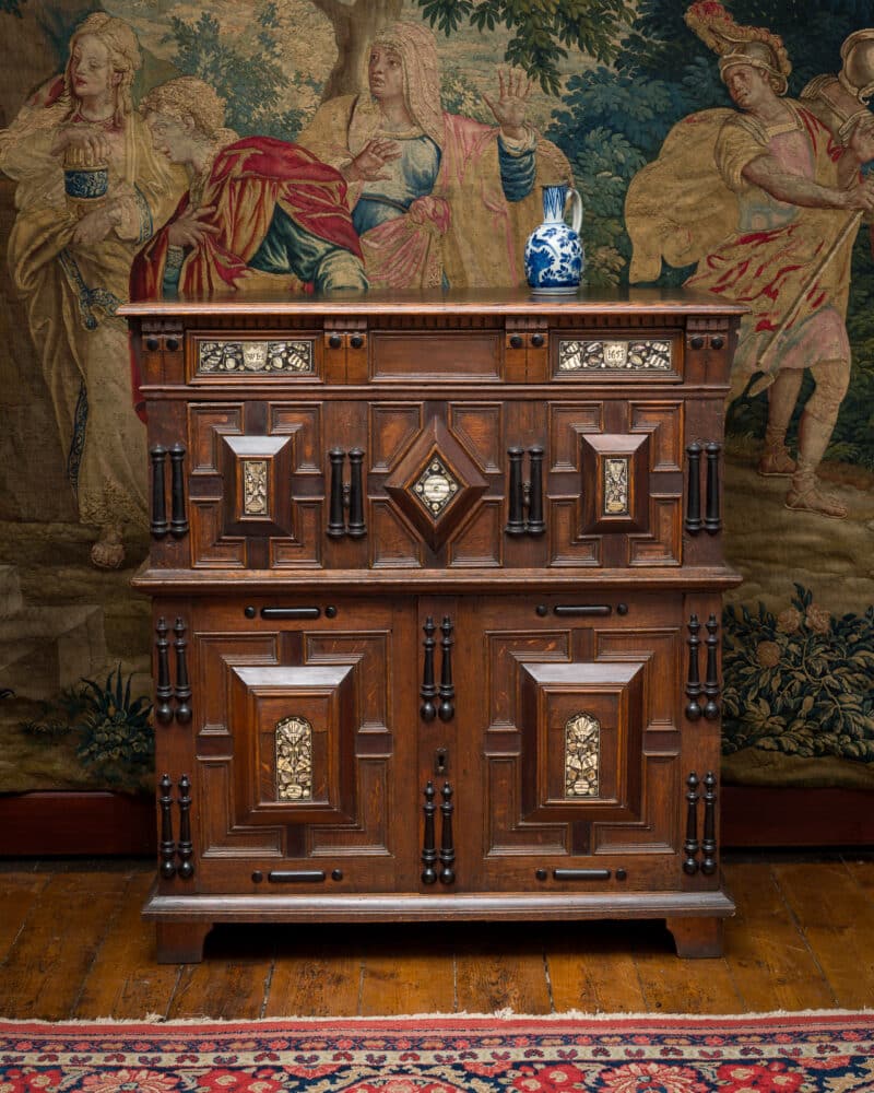 Charles II inlaid chest of drawers