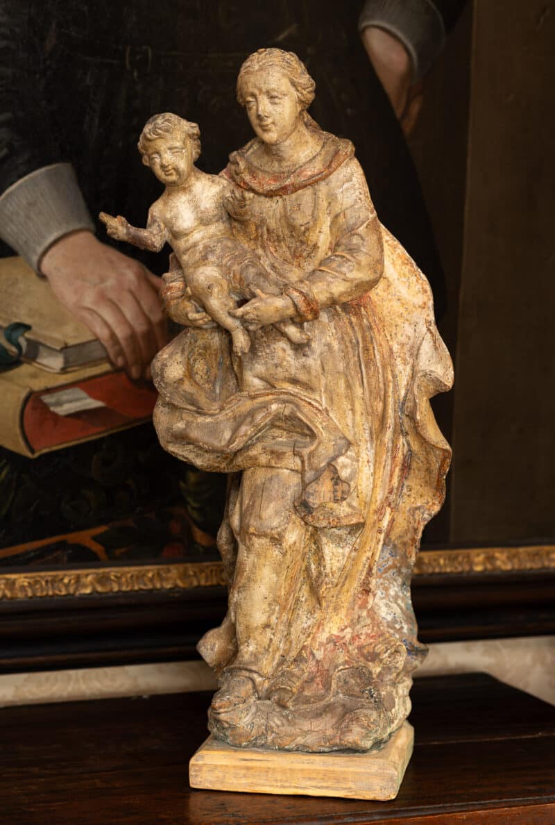 Renaissance sculpture of the Madonna and Child