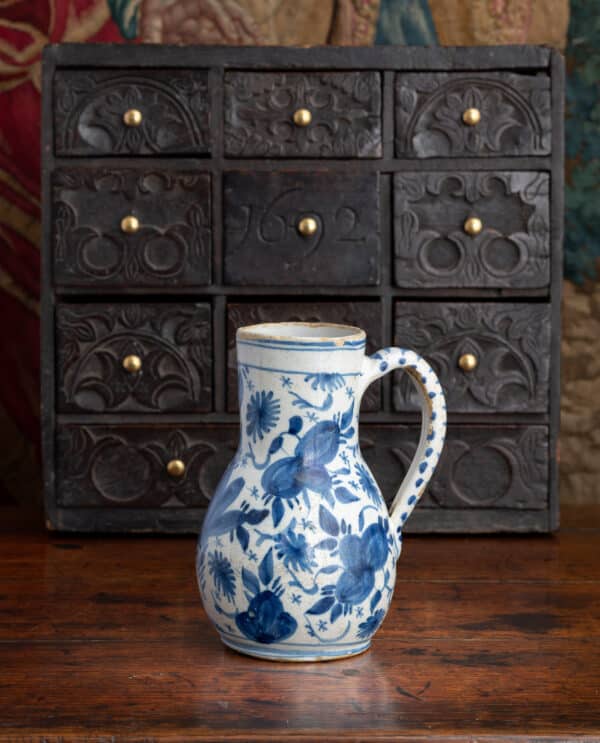 17th century Delftware ewer