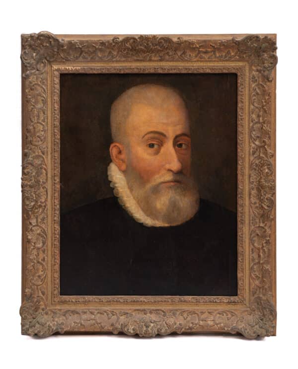 17th century portrait oil on oak panel