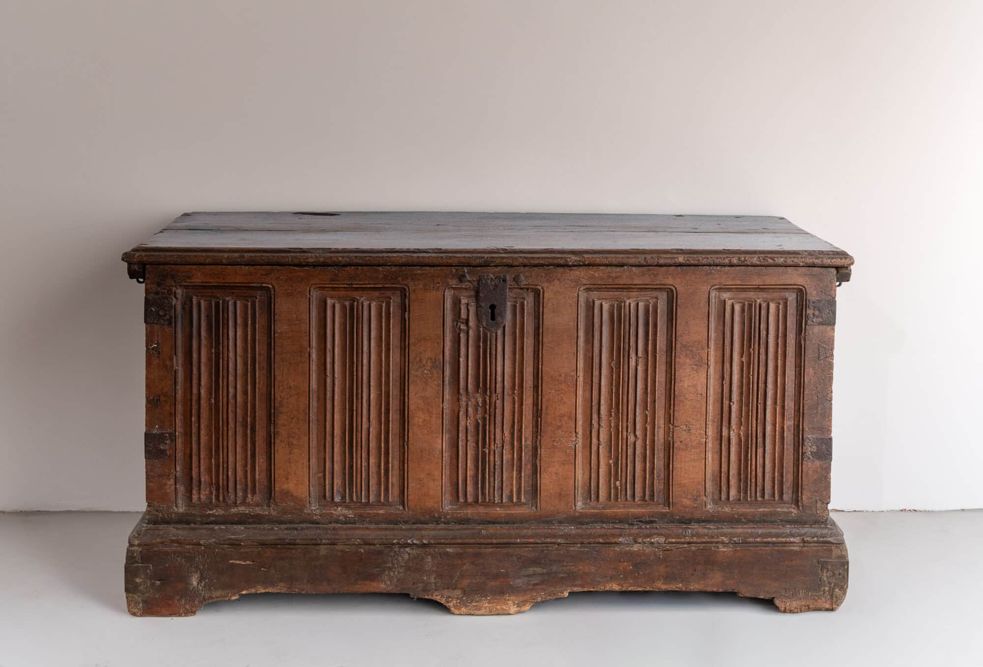 Late Gothic Walnut Chest