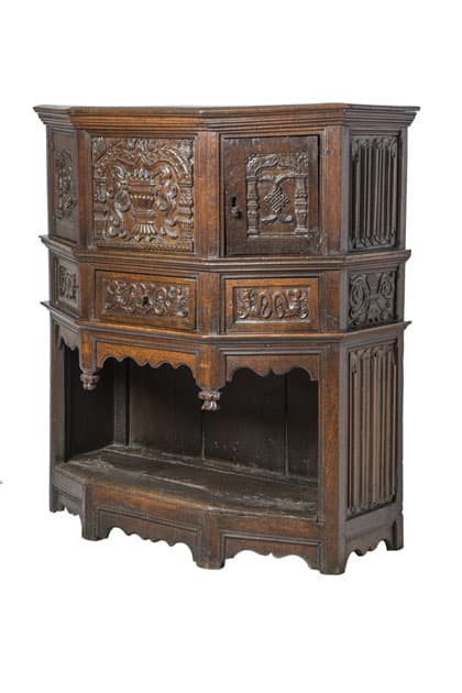 Henry VIII joined oak cupboard