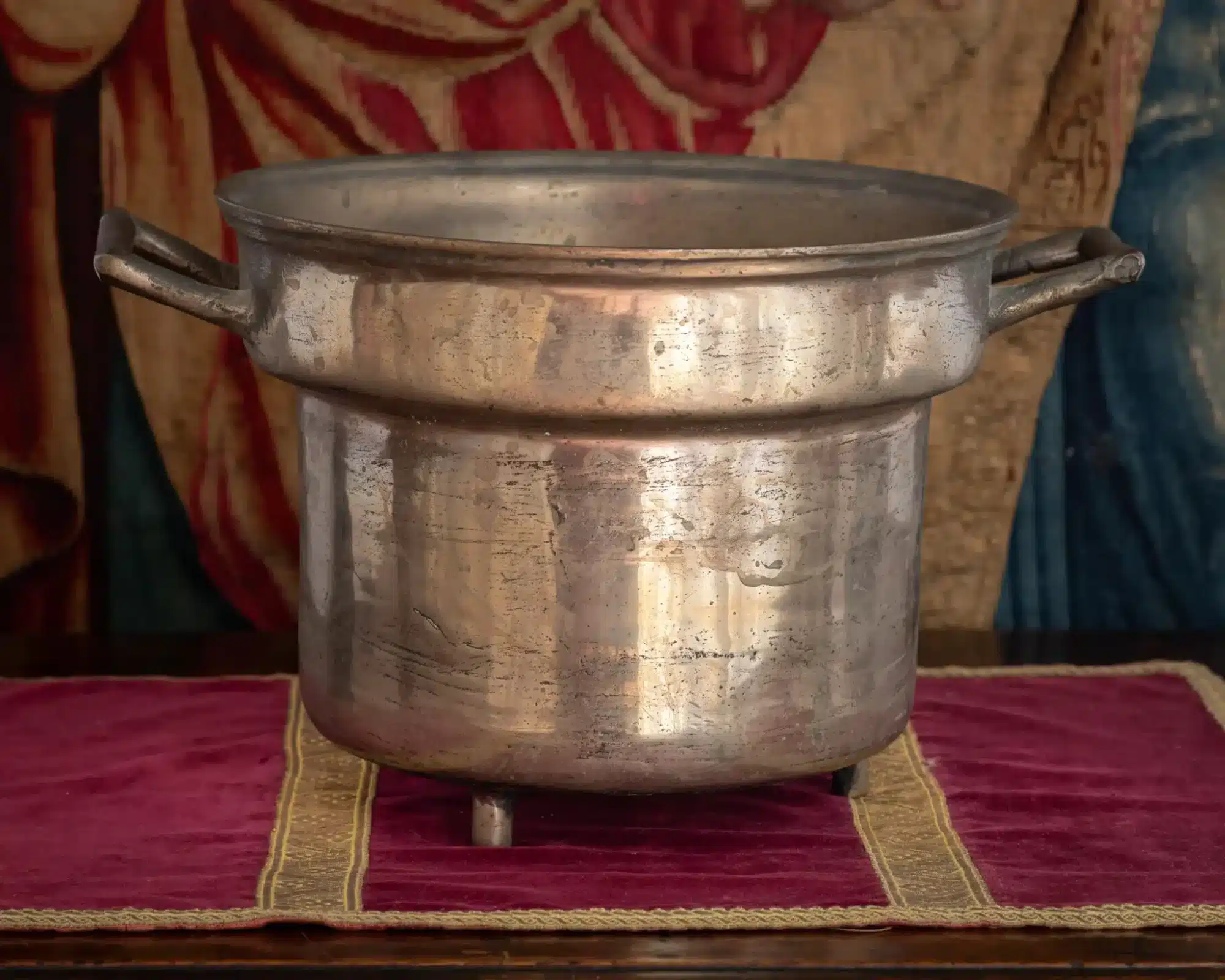 A Large Bronze Cauldron Bearing the Founder’s Monogram ‘RM’