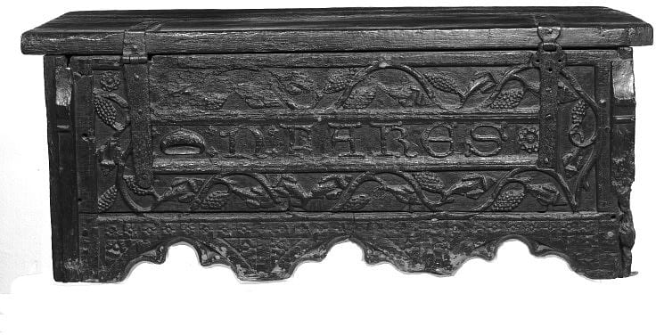 Henry VIII boarded chest