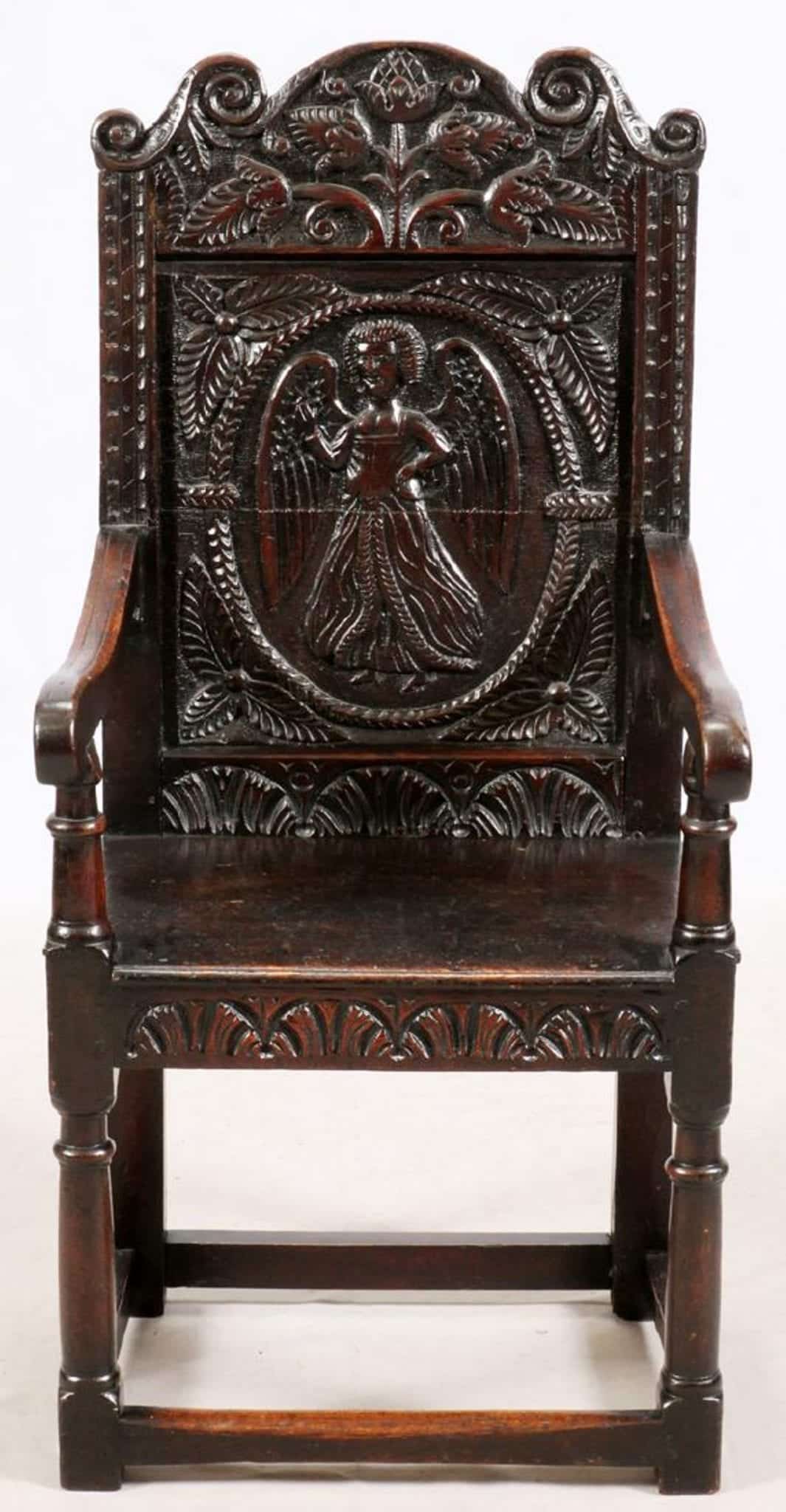 James I Exeter joined armchair