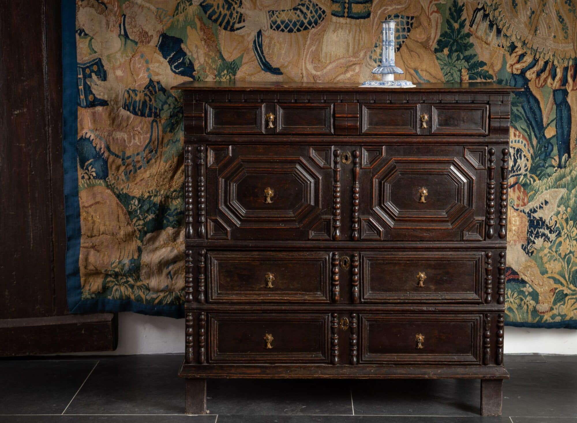 Charles II chest of drawers