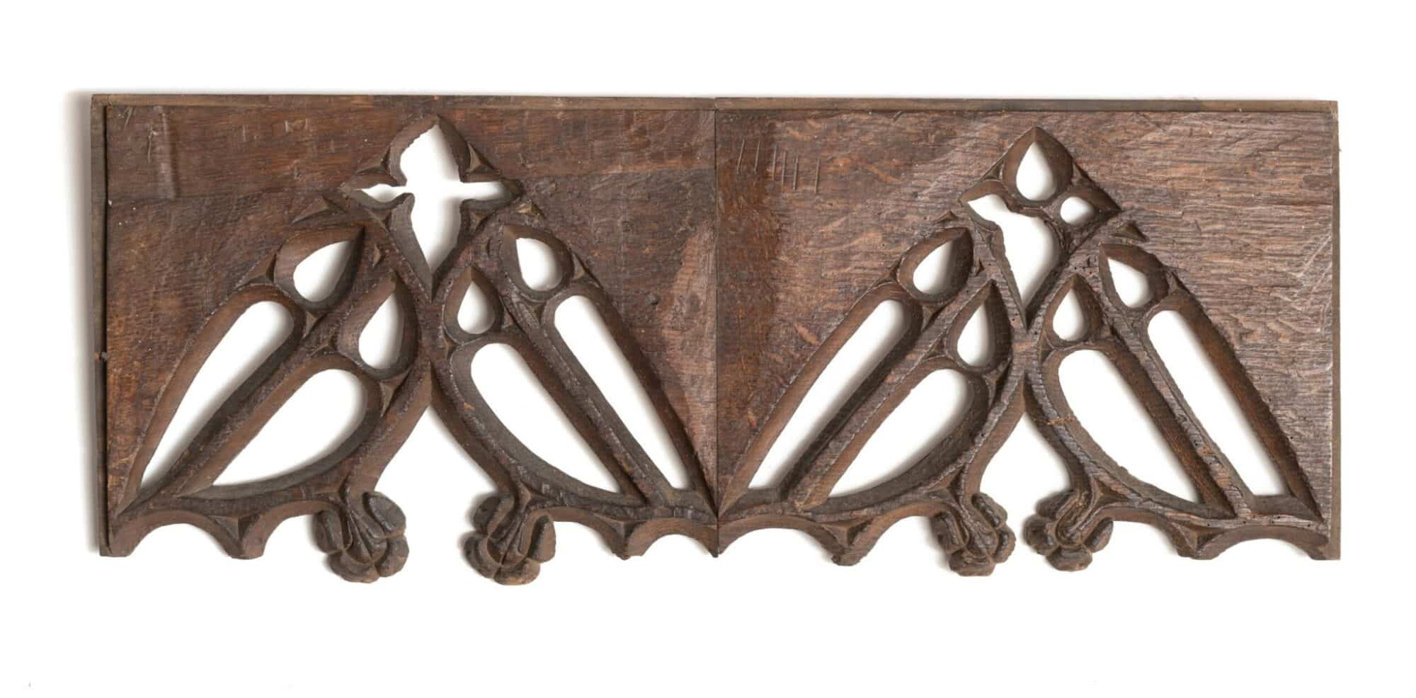 Medieval English oak tracery