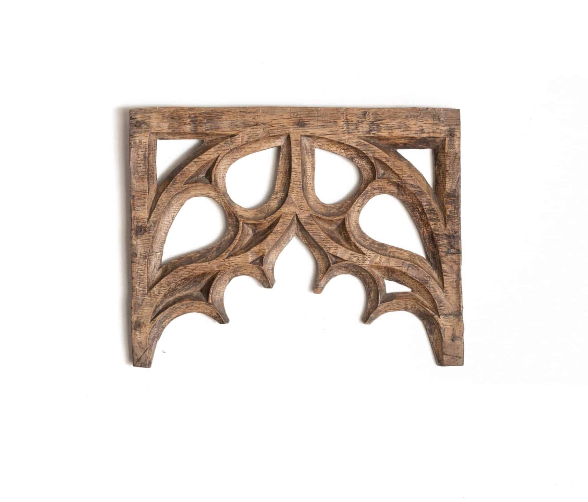 Medieval English oak tracery