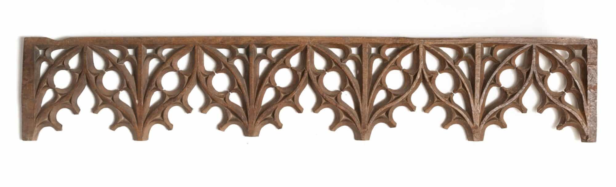 Medieval English oak tracery