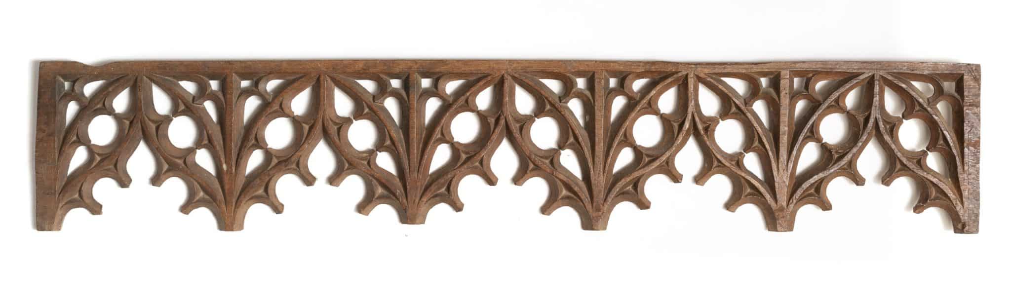Medieval English oak tracery