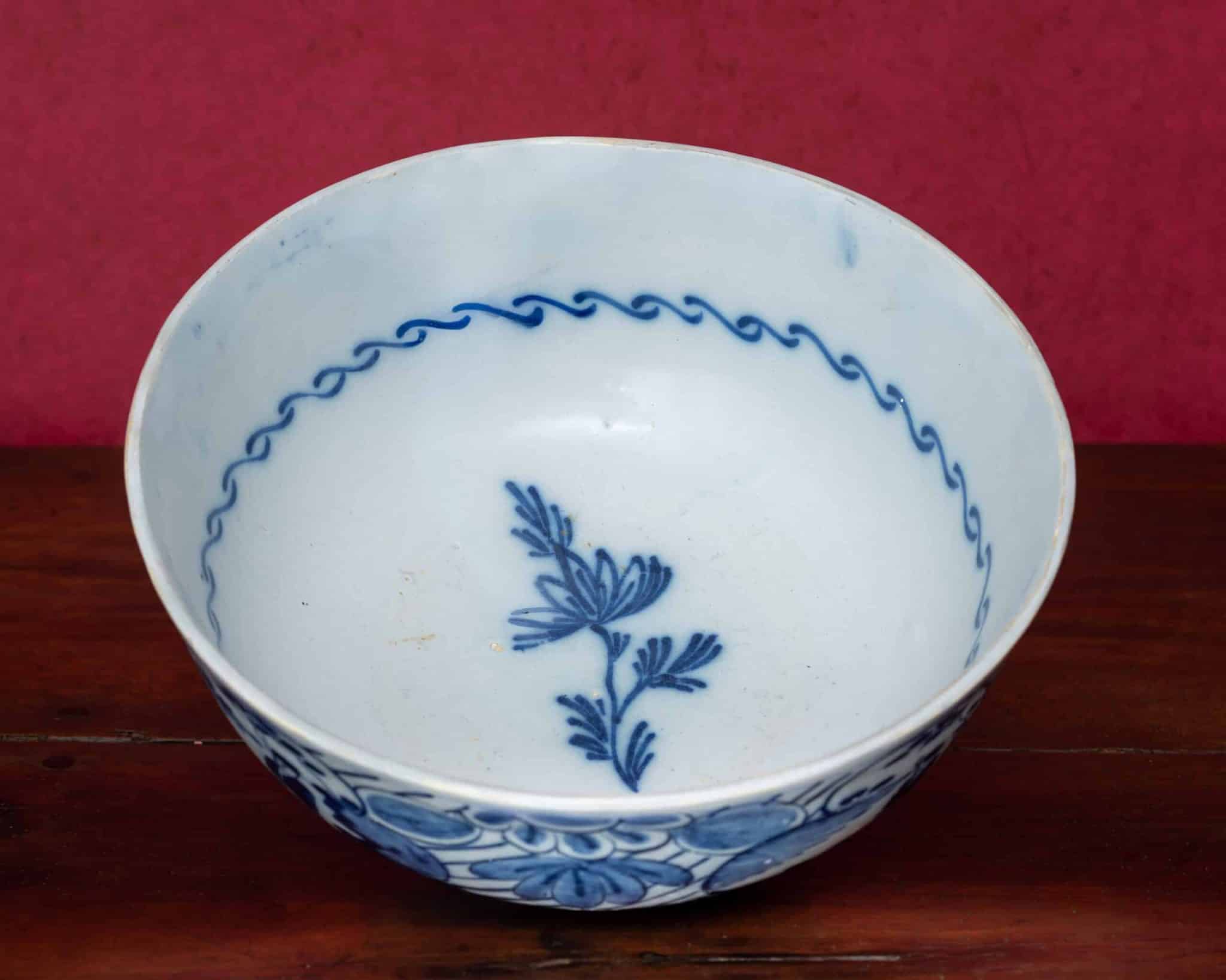 Delftware Punch Bowl