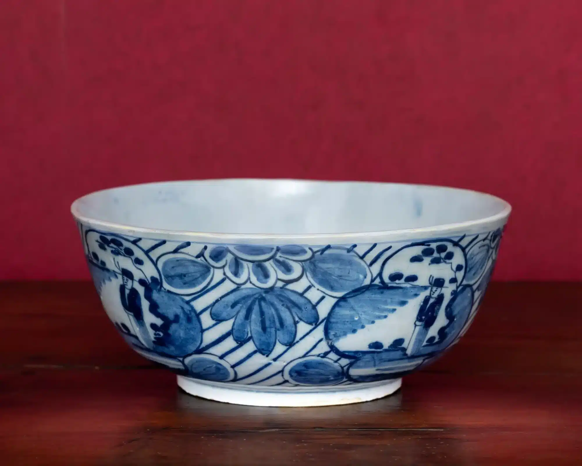 Delftware Punch Bowl