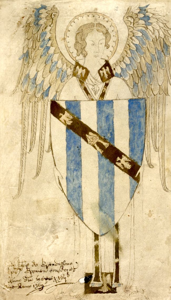 14th century Exeter coat of arms