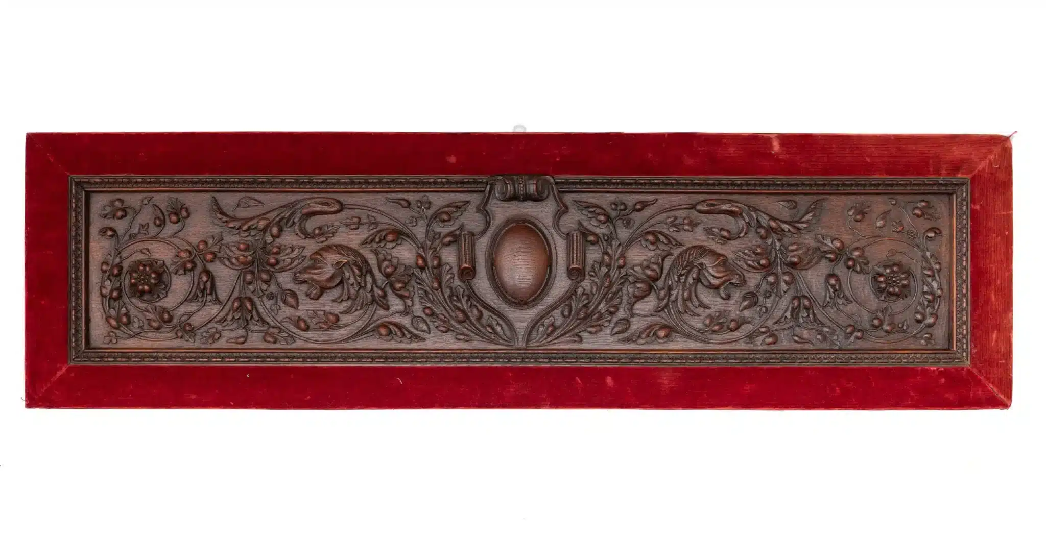 Renaissance Carved Oak Panel