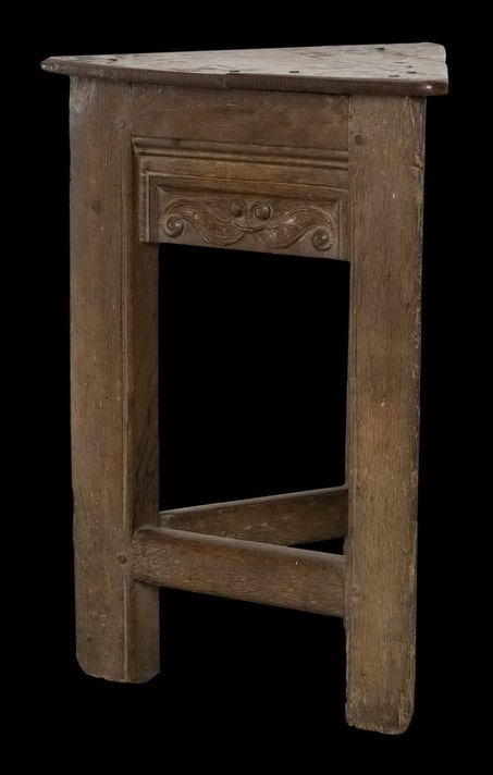 Henry VIII triangular stool