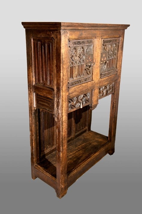 French Gothic dressoir