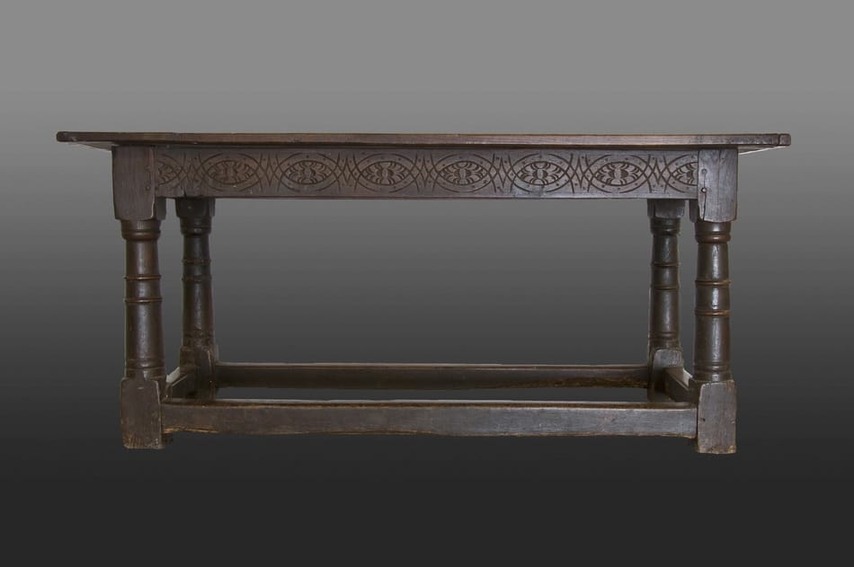 Salisbury oak refectory table