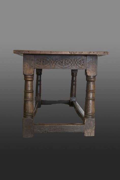 Salisbury oak refectory table