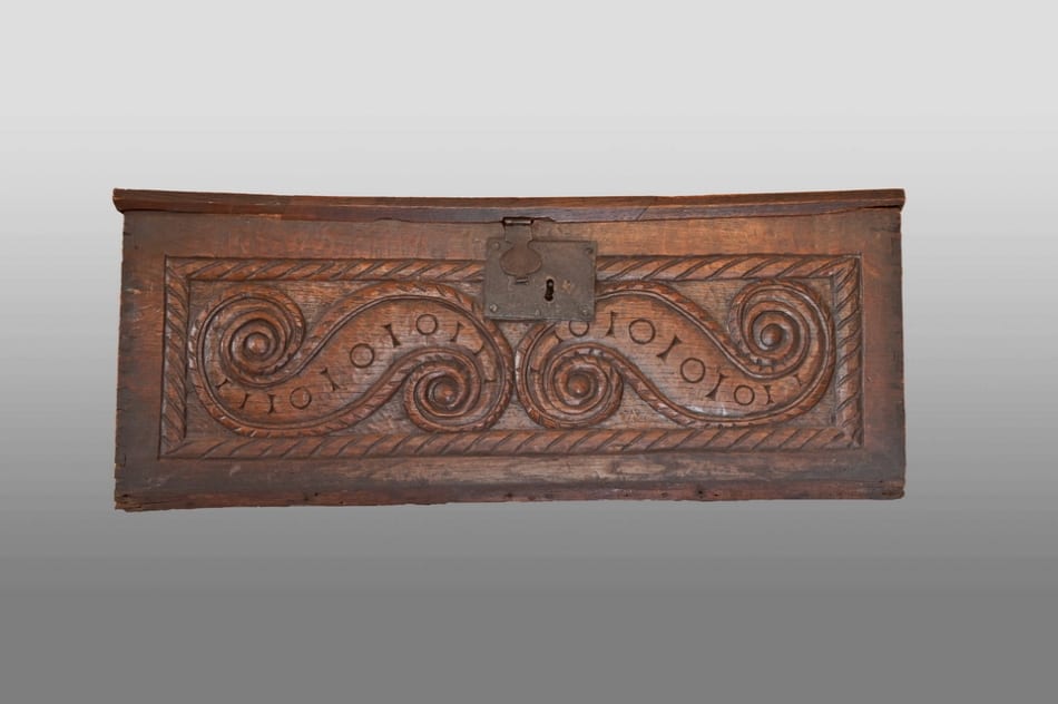 Henry VIII oak box