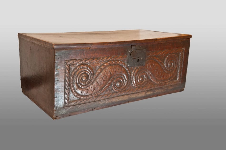 Henry VIII oak box