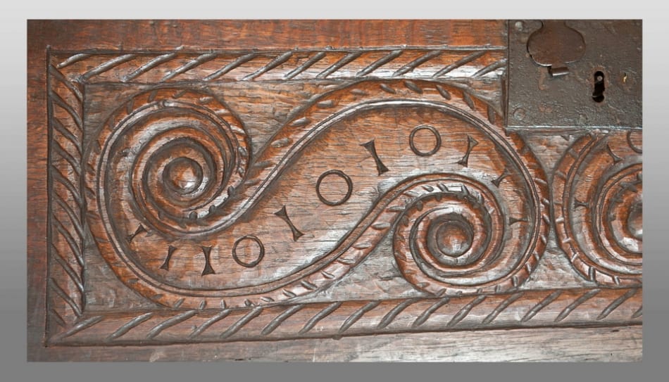 Henry VIII oak box