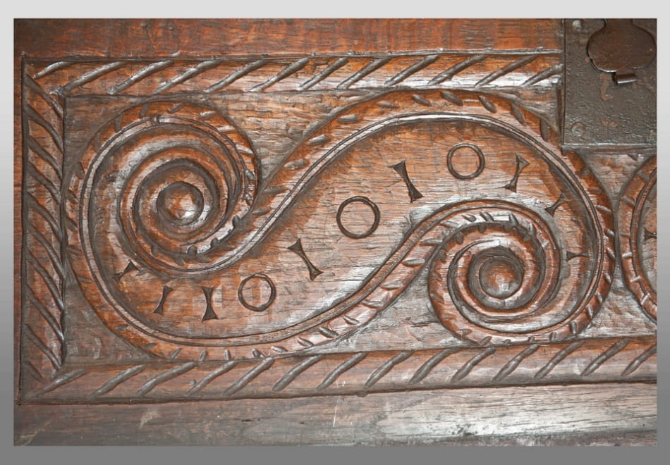 Henry VIII oak box