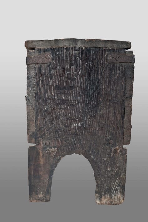 Late medieval boarded chest