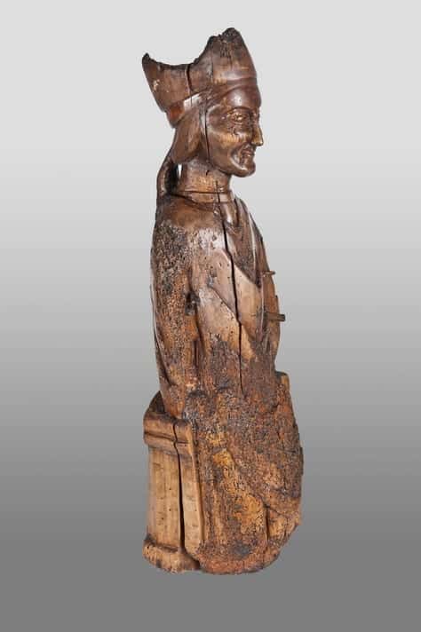 Romanesque sculpture of Saint Boniface