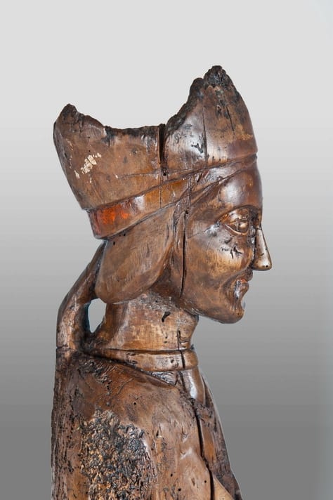 Romanesque sculpture of Saint Boniface
