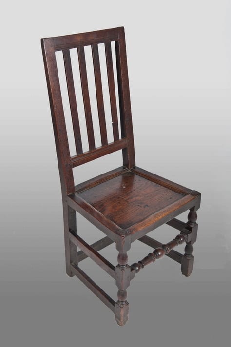 Charles II oak chair