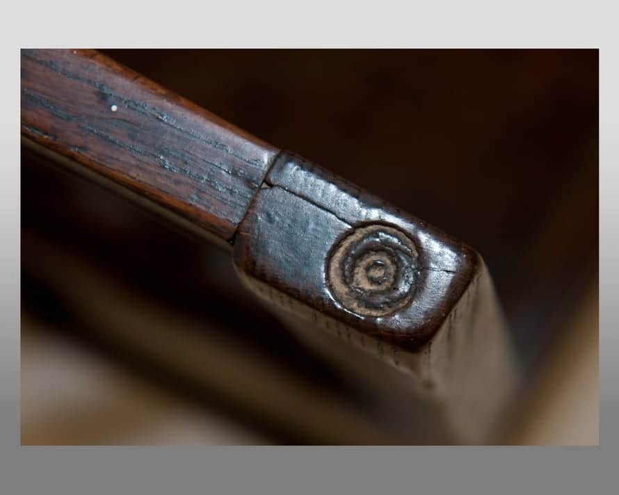 Charles II oak chair