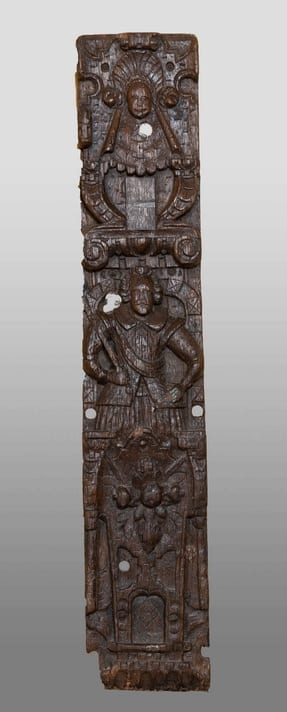 Elizabeth I oak caryatid