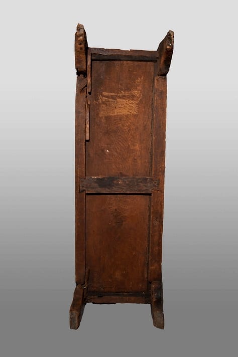 Henry VIII oak linenfold chest