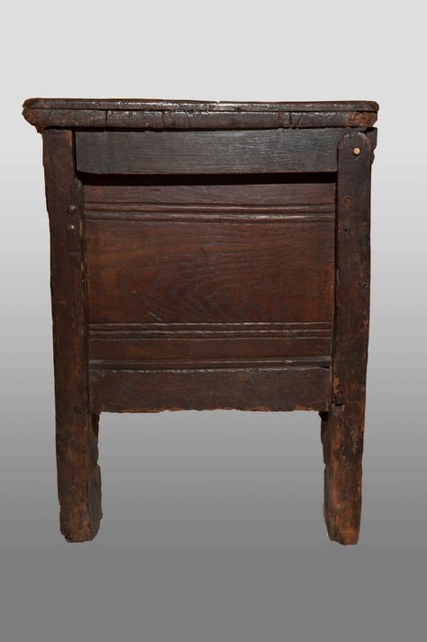 Henry VIII oak linenfold chest