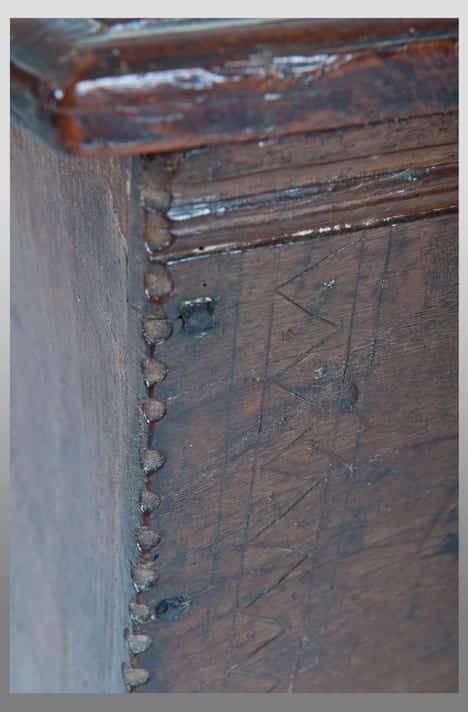 Elizabeth I child’s boarded chest